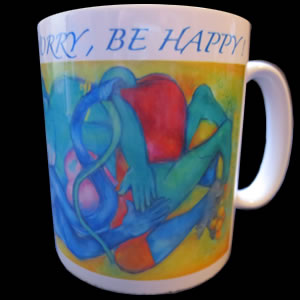 Tasse mit Ganesh und Hanuman zu Verkaufen